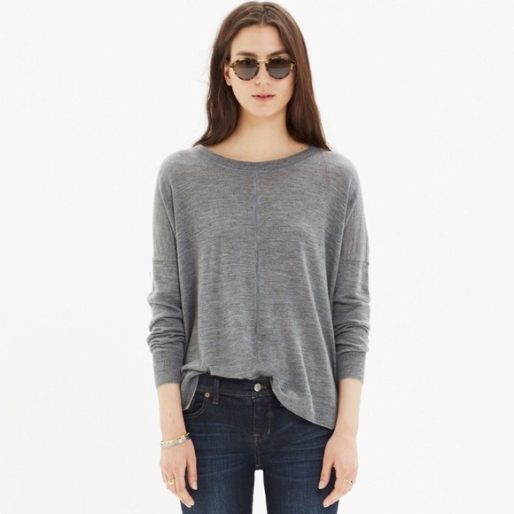 Madewell Sweaters - Madewell Merino Wool •Green• Sweater